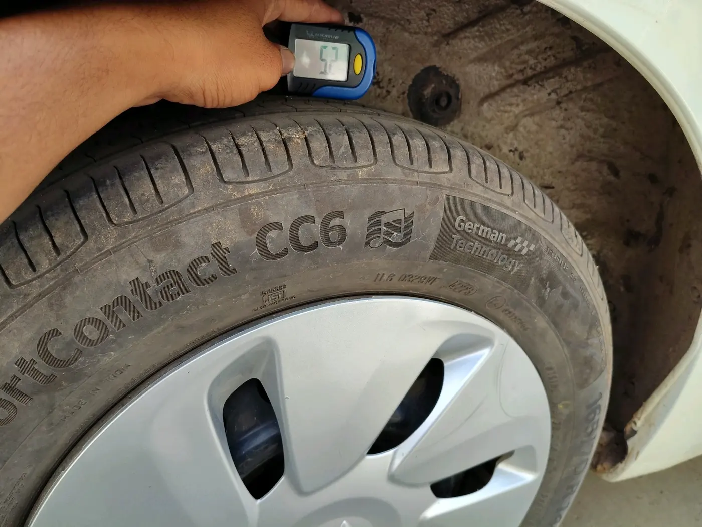 2017 Maruti Celerio VXI, Petrol, Manual, 68,459 km, tyre