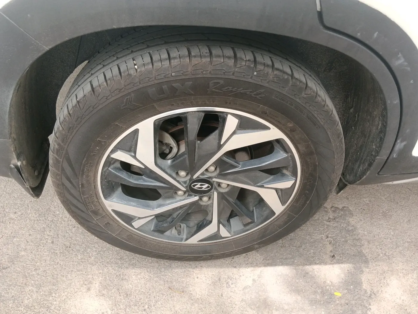 2022 Hyundai Creta SX (O) AT 1.5 DIESEL, Diesel, Automatic, 53,923 km, tyre