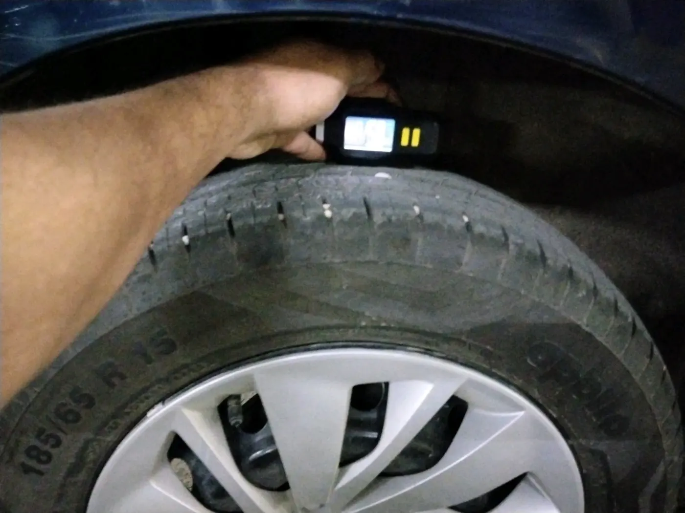 2025 Maruti Baleno DELTA 1.2 AGS, Petrol, Automatic, 6,567 km, tyre
