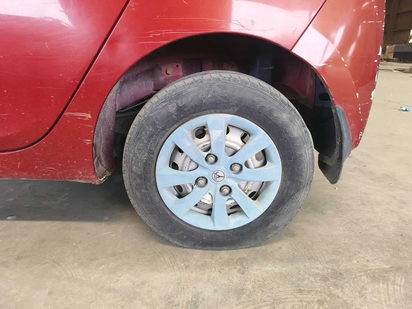 2012 Hyundai Eon D-LITE+, Petrol, Manual, 89,025 km, tyre