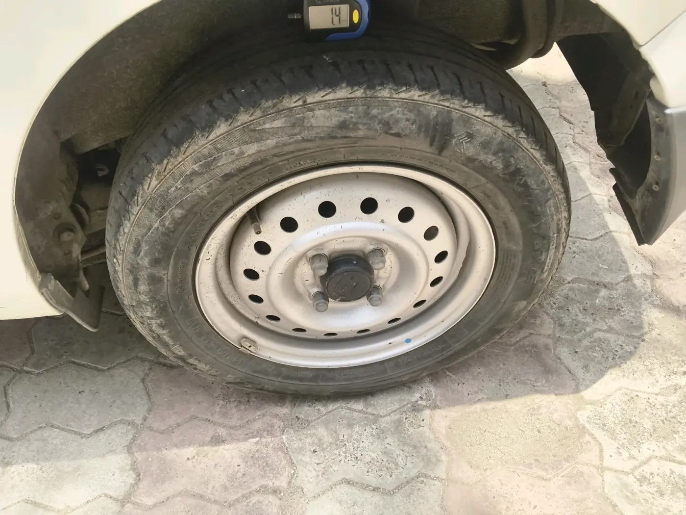 2021 Maruti New Wagon-R LXI 1.0, Petrol, Manual, 92,230 km, tyre
