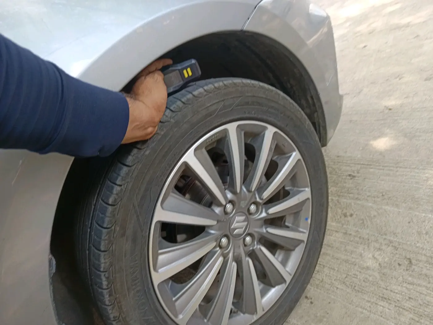 2020 Maruti Ciaz ALPHA 1.5 SHVS PETROL, Petrol, Manual, 1,07,102 km, tyre