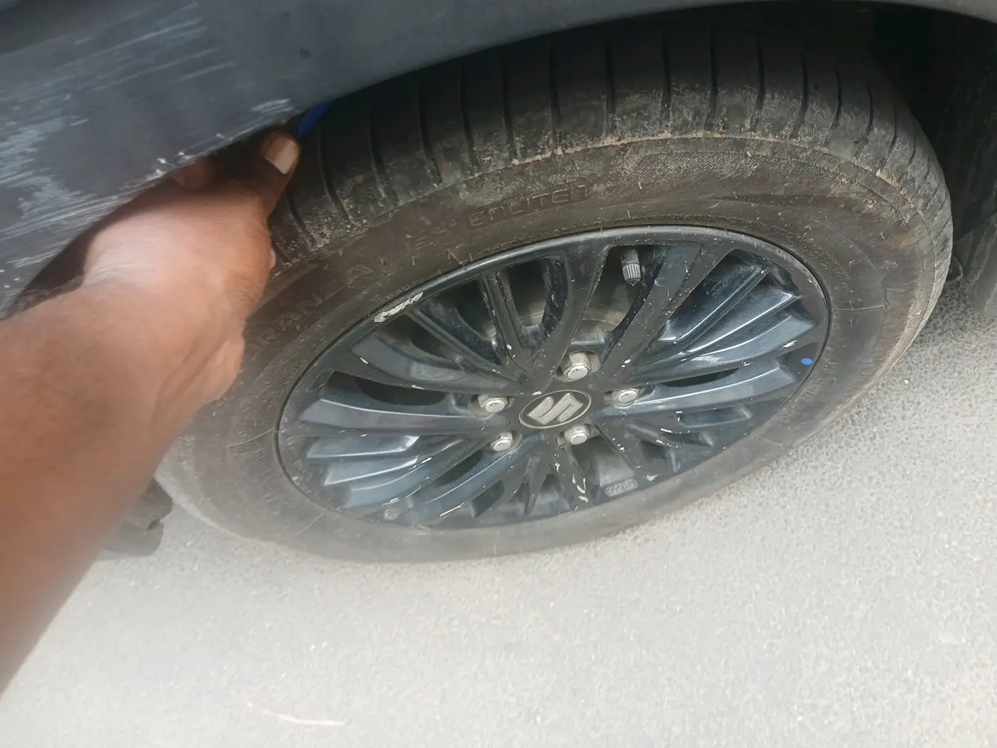 2021 Maruti XL6 ZETA MT, Petrol, Manual, 1,01,328 km, tyre