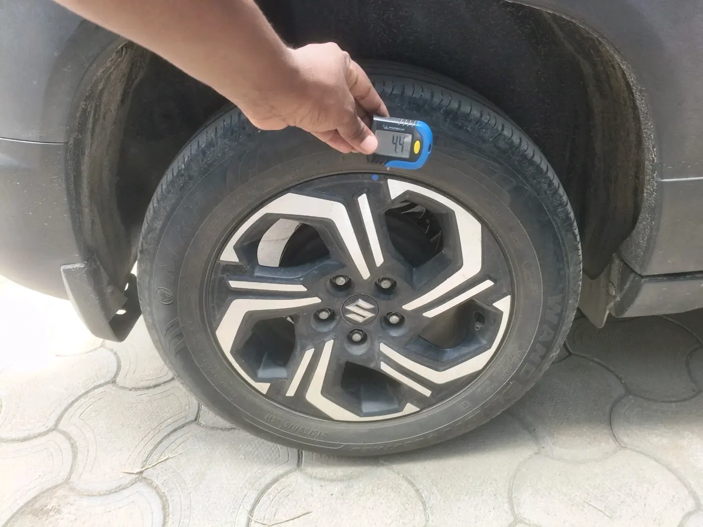 2023 Maruti BREZZA ZXi Plus , Petrol, Manual, 52,630 km, tyre