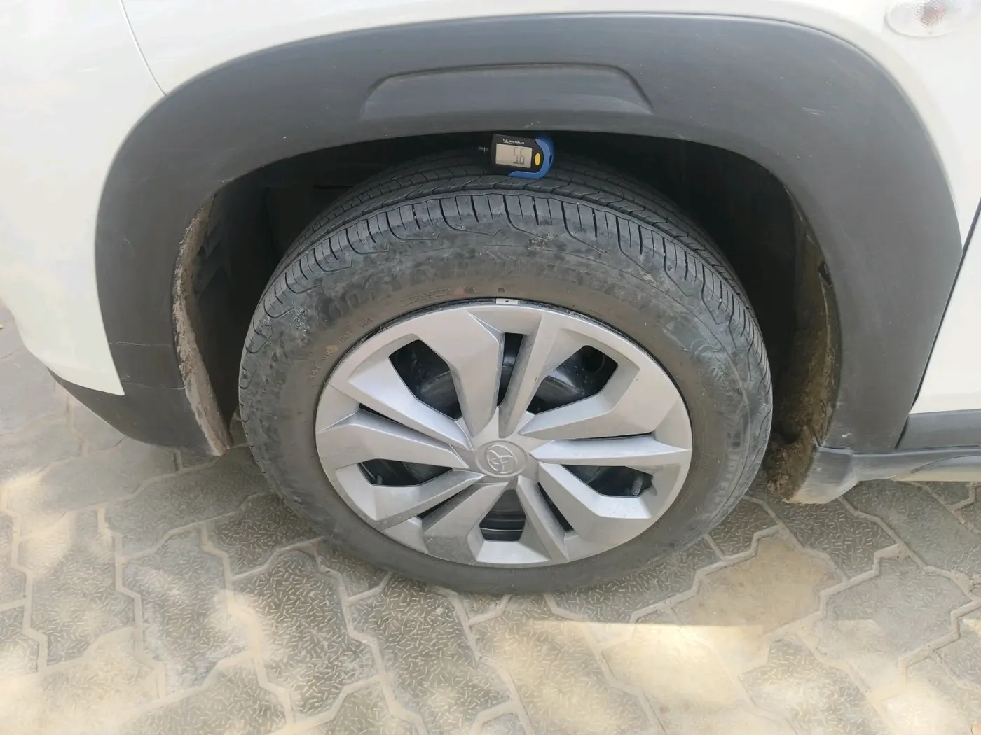 2026 Toyota Urban Cruiser Taisor E 1.2 CNG MT, CNG, Manual, 3,790 km, tyre