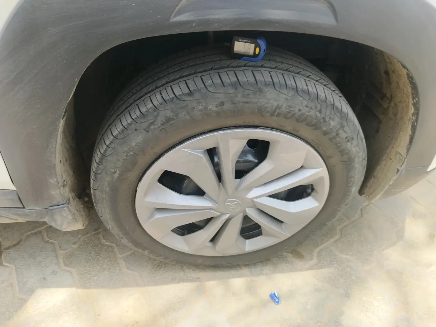 2026 Toyota Urban Cruiser Taisor E 1.2 CNG MT, CNG, Manual, 3,790 km, tyre