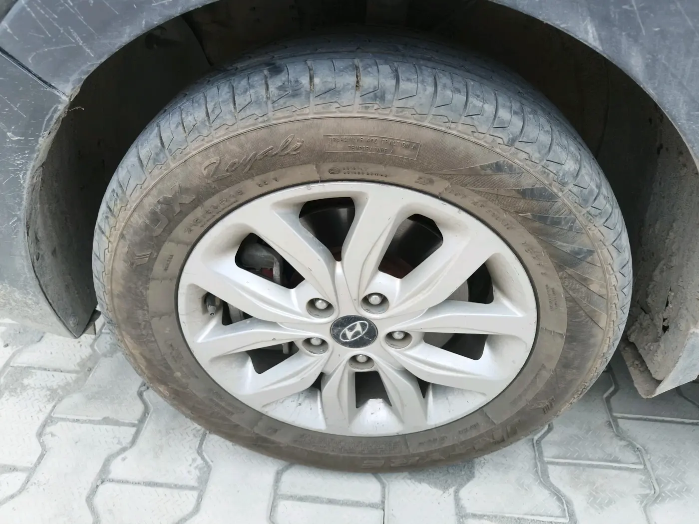2019 Hyundai Creta SX 1.6 DIESEL, Diesel, Manual, 89,438 km, tyre