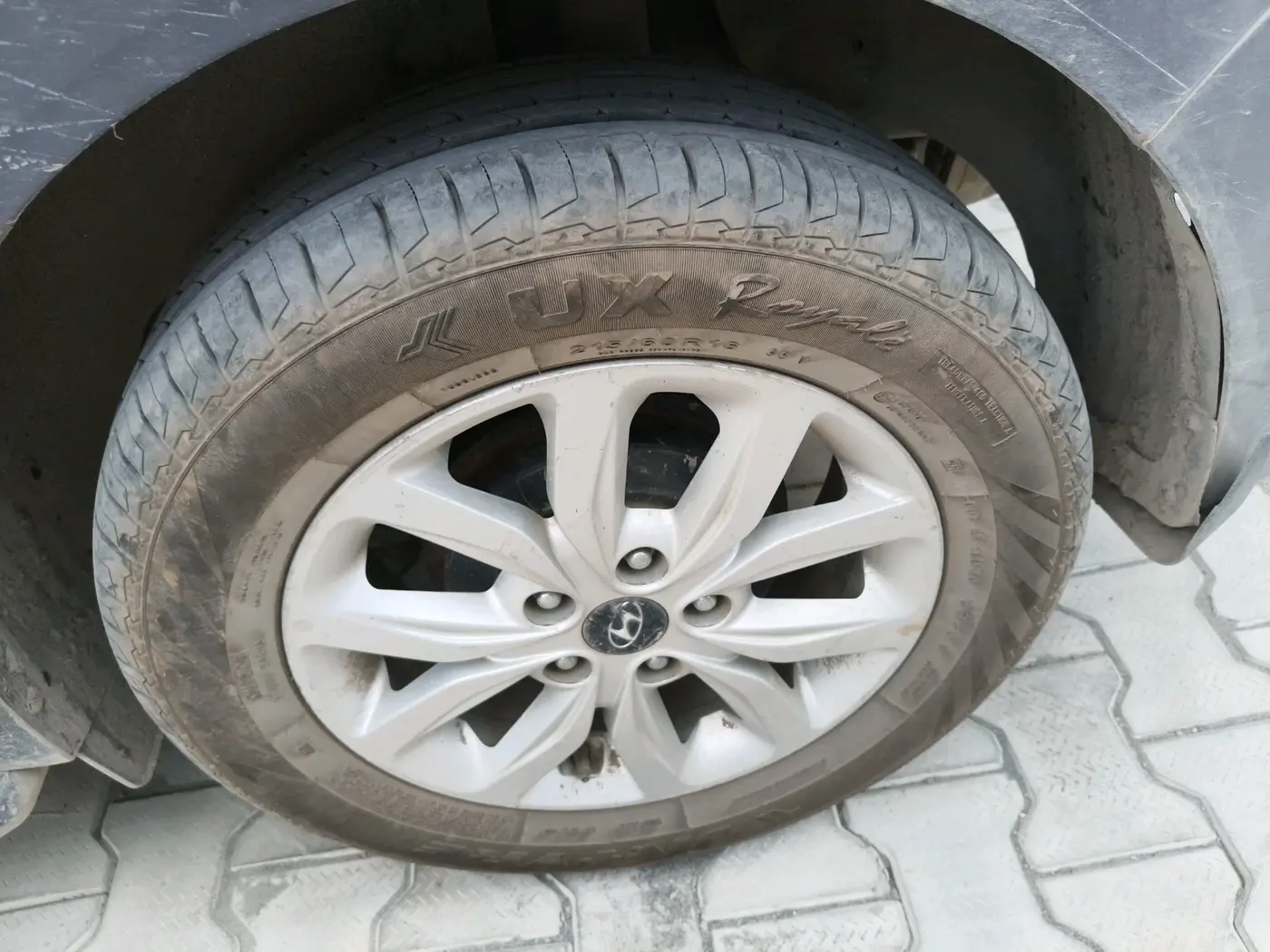 2019 Hyundai Creta SX 1.6 DIESEL, Diesel, Manual, 89,438 km, tyre