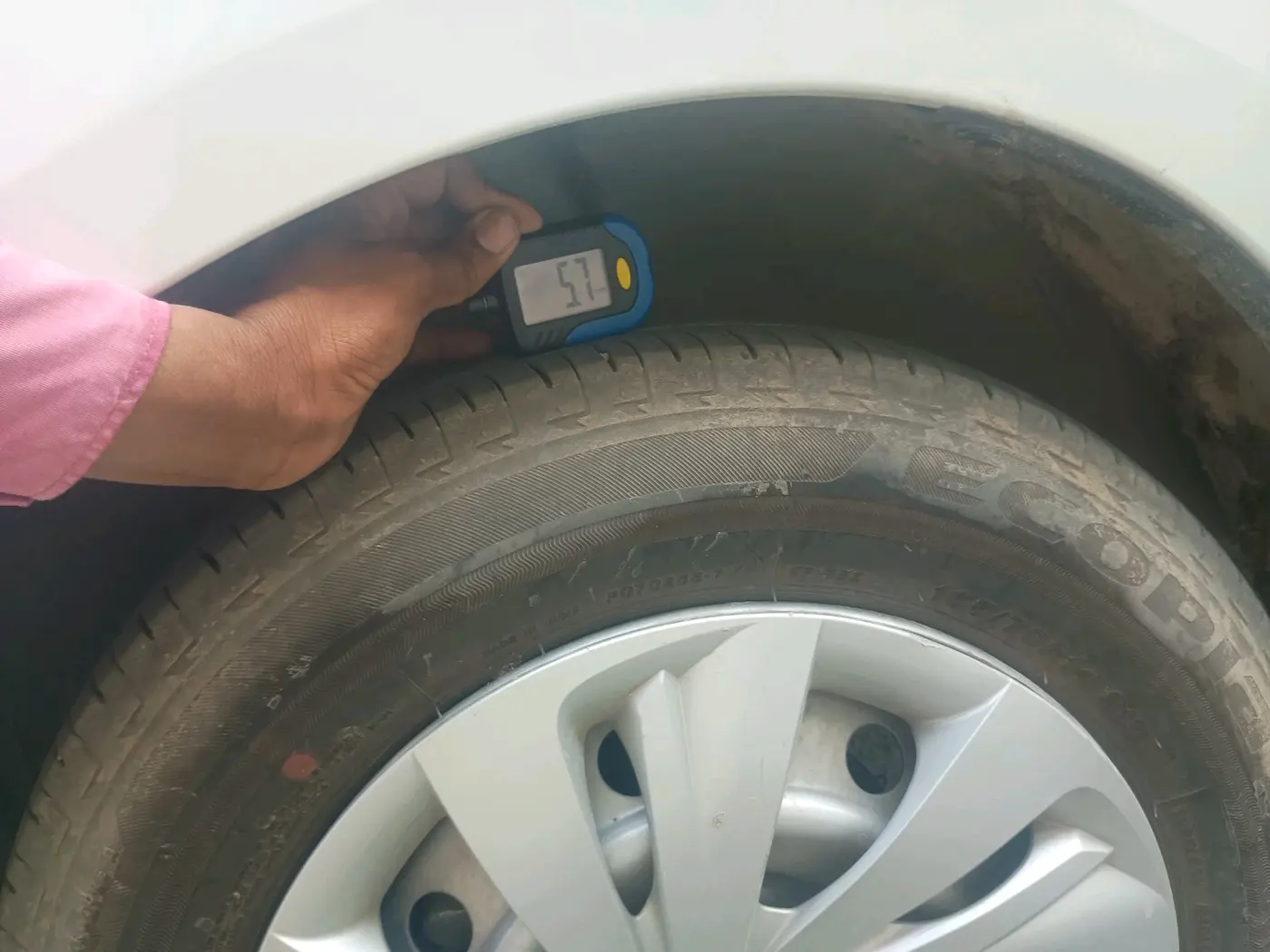 2025 Maruti Celerio LXI, Petrol, Manual, 6,357 km, tyre