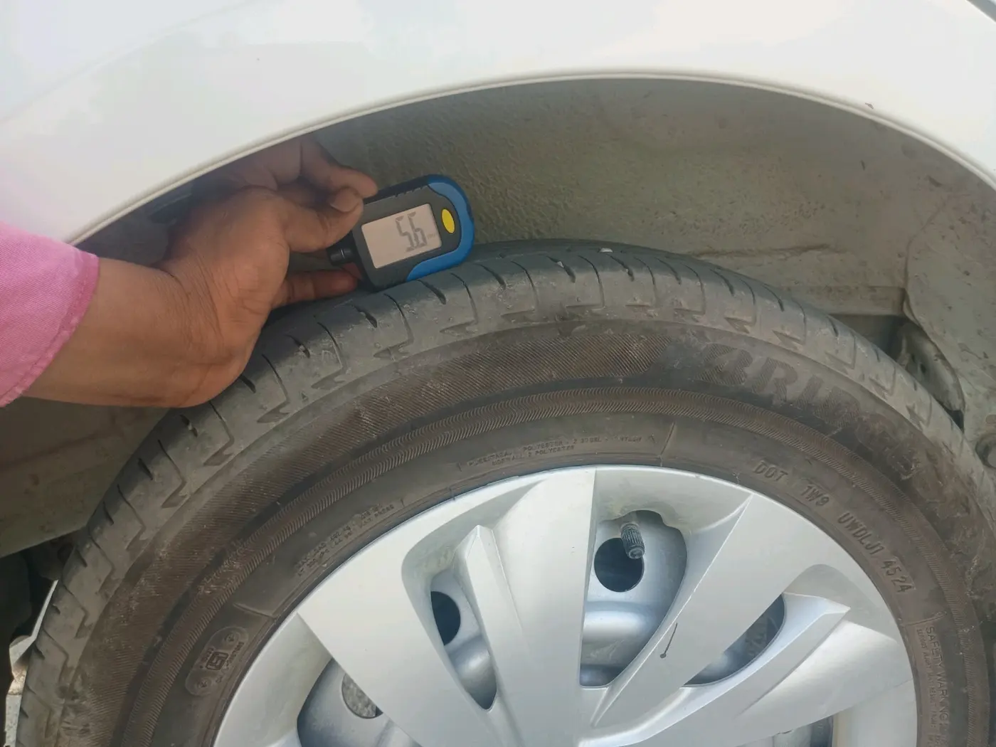 2025 Maruti Celerio LXI, Petrol, Manual, 6,357 km, tyre