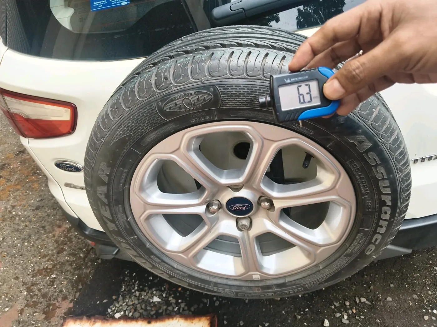 2020 Ford Ecosport TITANIUM + 1.5L PETROL AT, Petrol, Automatic, 34,881 km, tyre