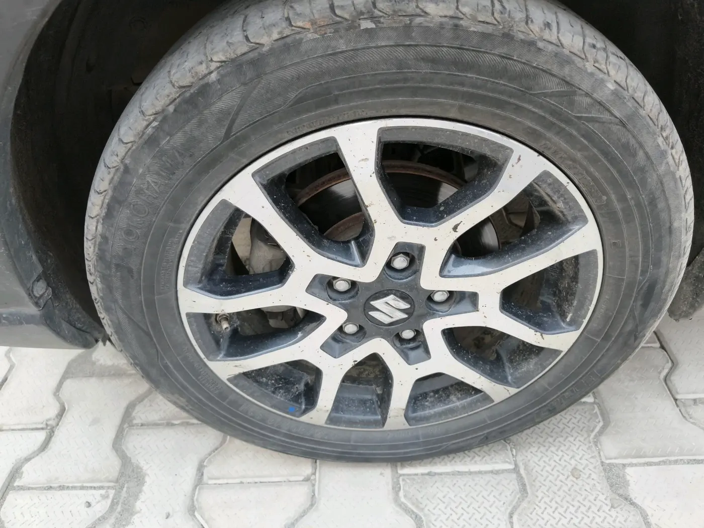 2022 Maruti XL6 ZETA MT, Petrol, Manual, 1,20,363 km, tyre