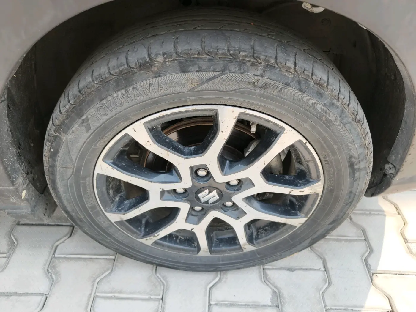 2022 Maruti XL6 ZETA MT, Petrol, Manual, 1,20,363 km, tyre