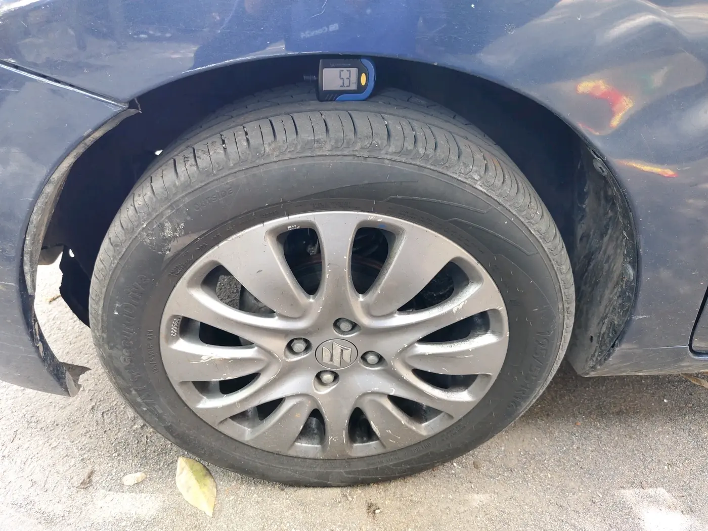 2018 Maruti Baleno ALPHA DIESEL 1.3, Diesel, Manual, 96,785 km, tyre
