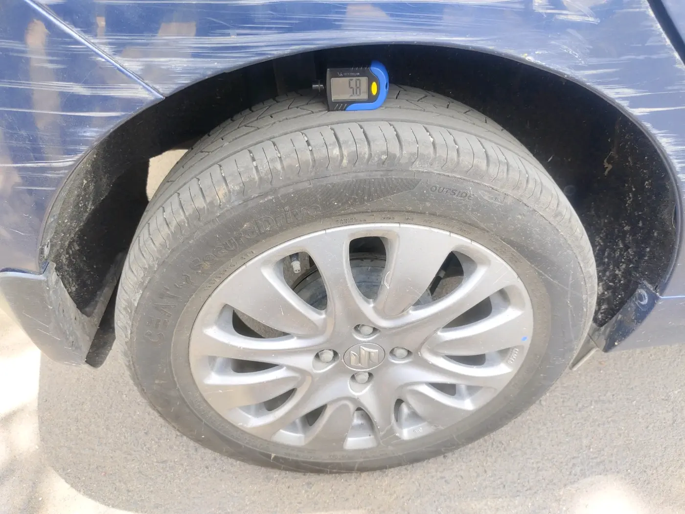 2018 Maruti Baleno ALPHA DIESEL 1.3, Diesel, Manual, 96,785 km, tyre
