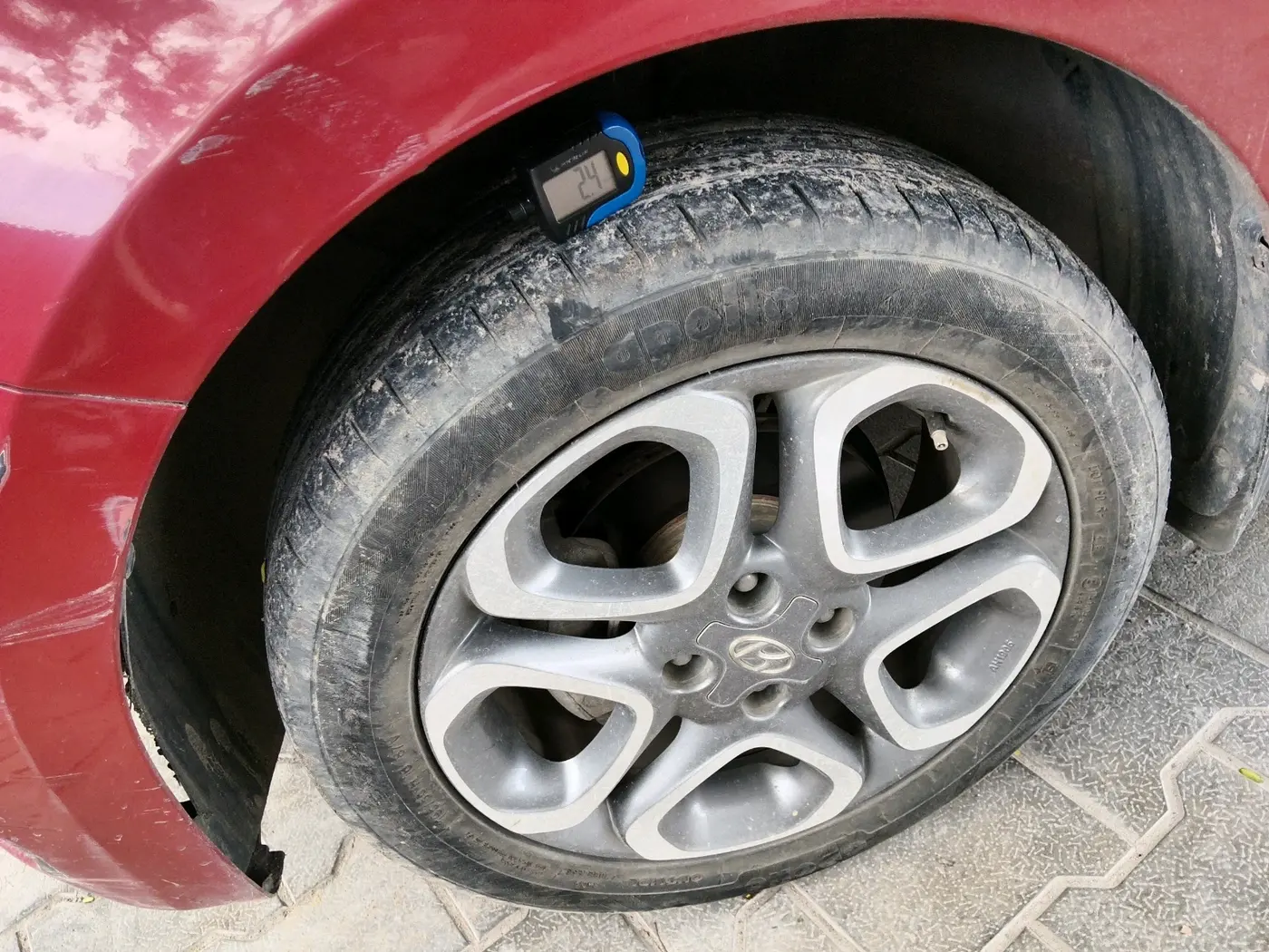 2018 Hyundai Elite i20 ASTA 1.2 (O), Petrol, Manual, 29,858 km, tyre