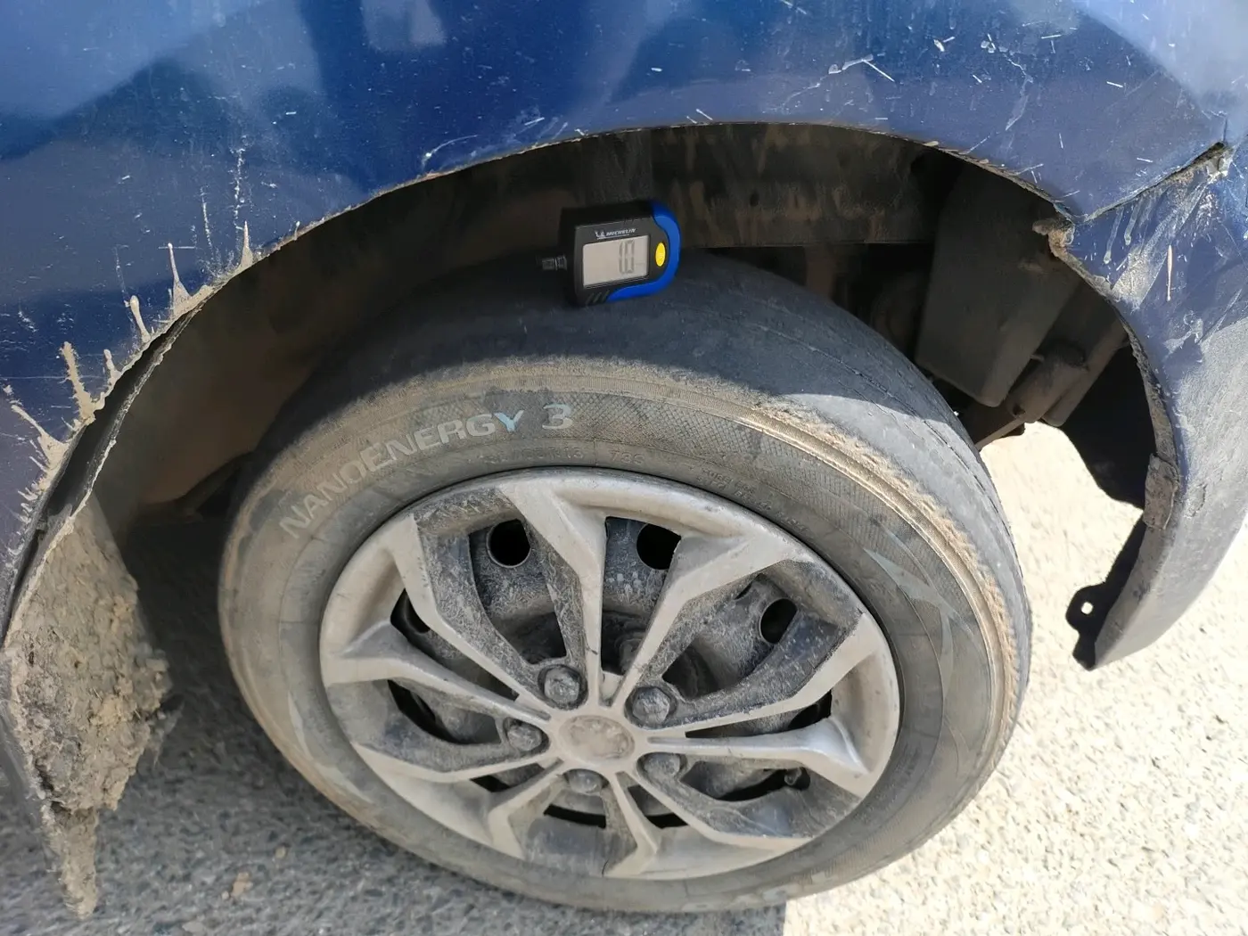 2016 Datsun Go A, CNG, Manual, 84,196 km, tyre
