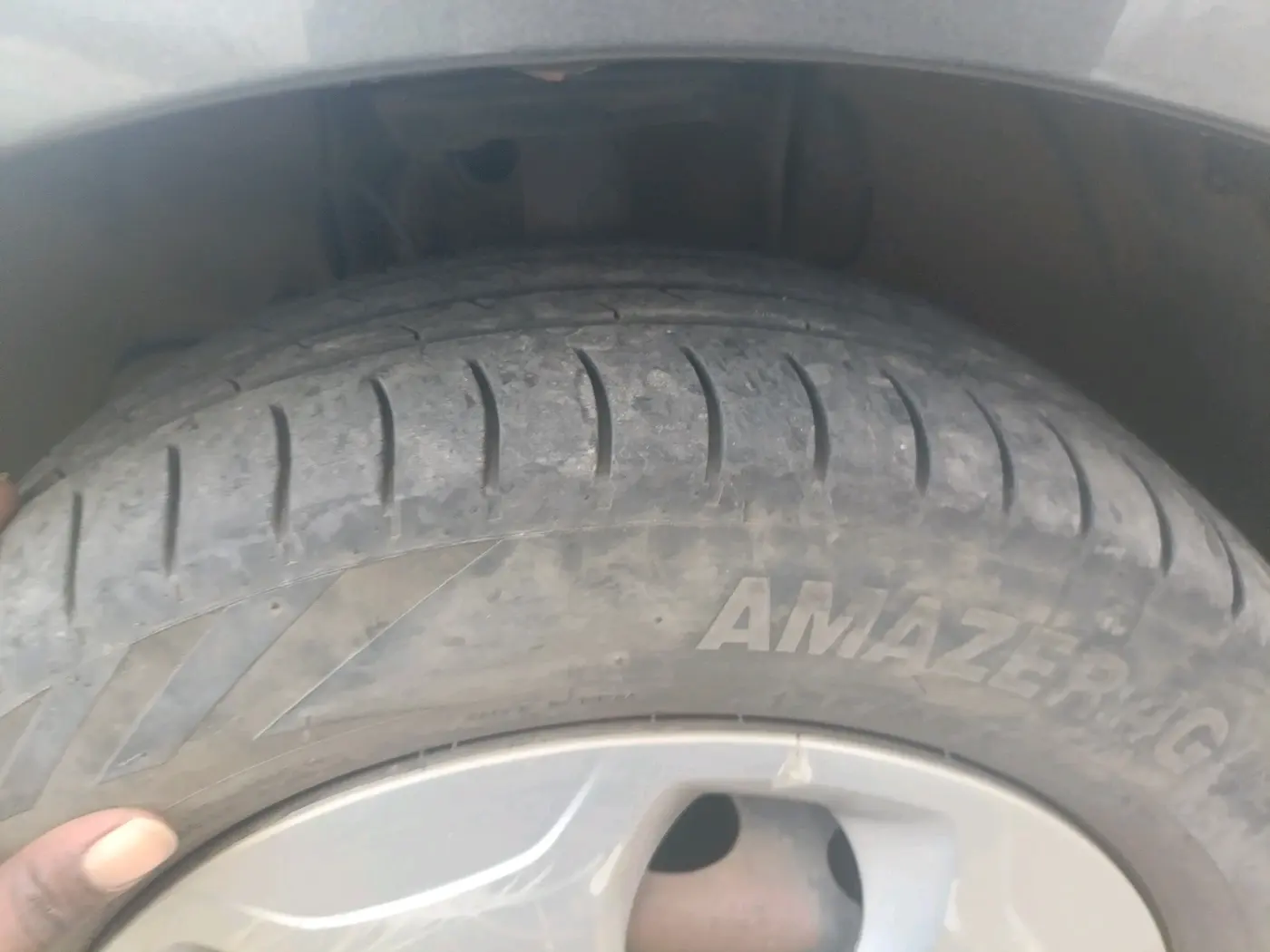 2020 Tata TIGOR XMA PETROL, Petrol, Automatic, 46,815 km, tyre