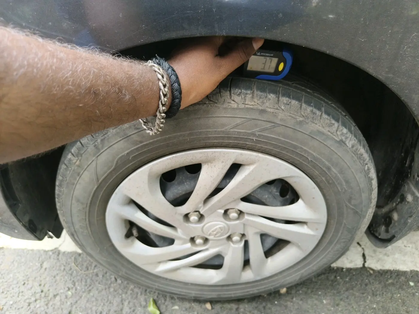 2022 Hyundai AURA S 1.2 CNG, CNG, Manual, 73,297 km, tyre