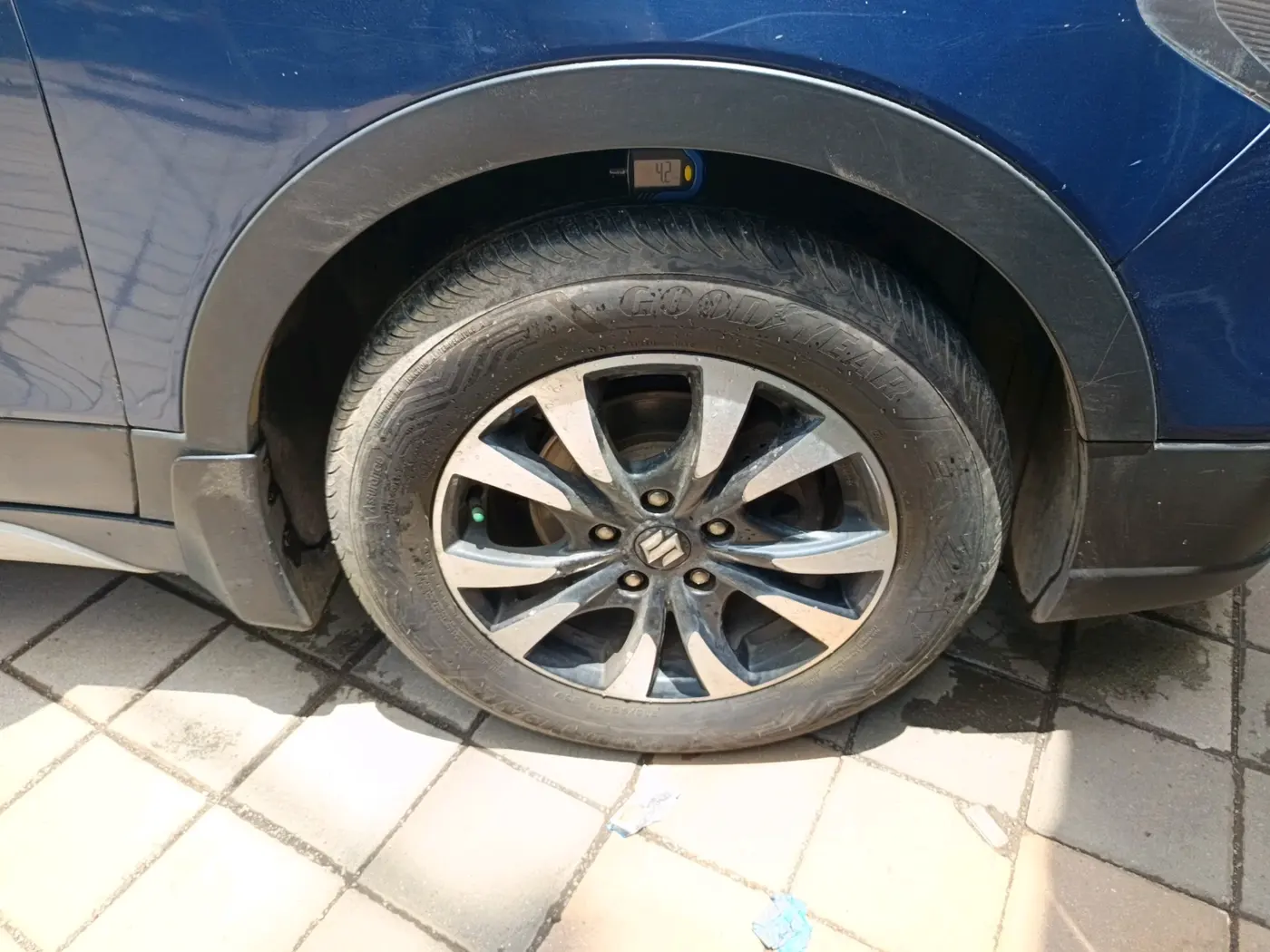 2017 Maruti S Cross ZETA 1.3, Diesel, Manual, 88,124 km, tyre
