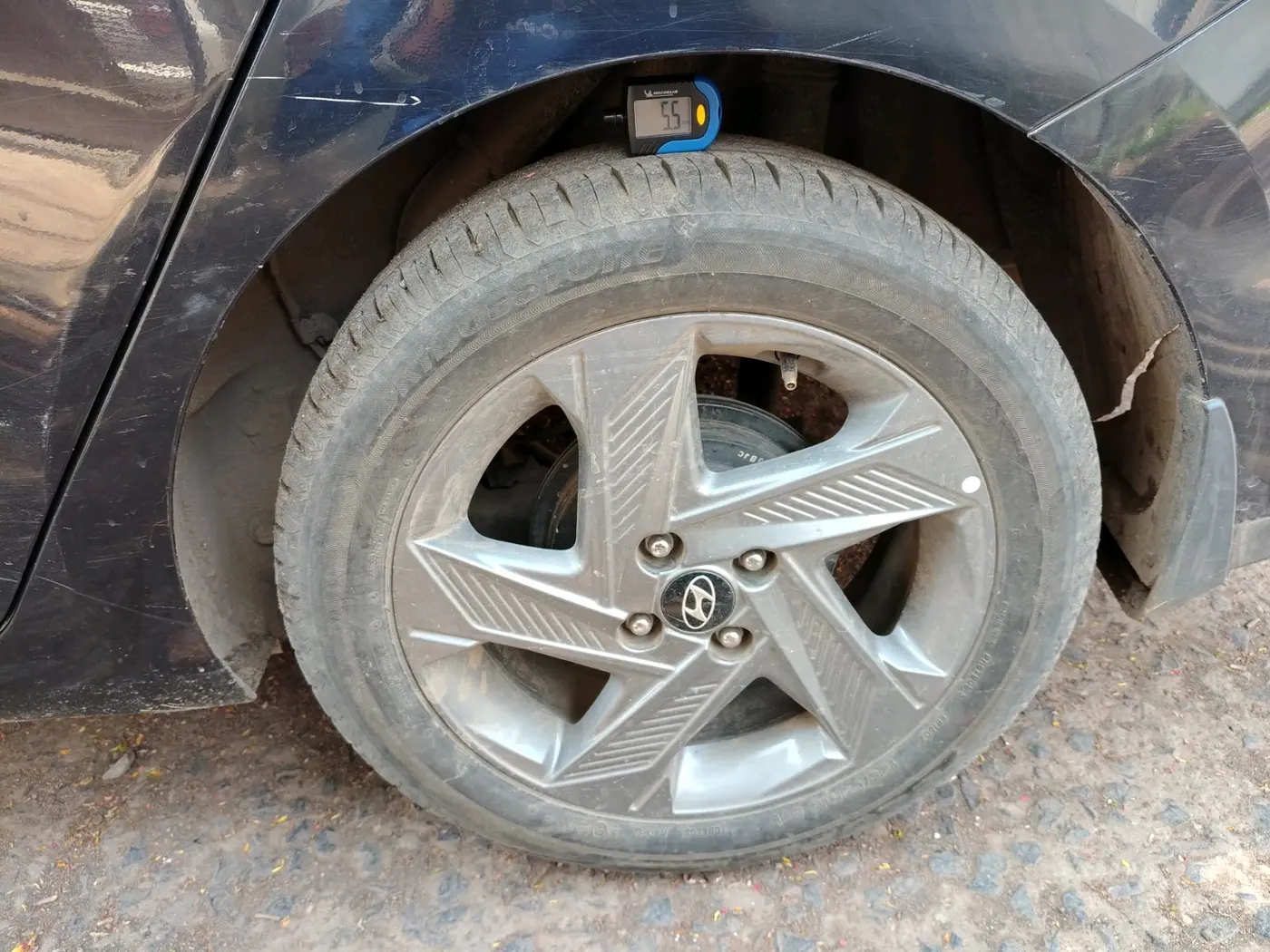 2021 Hyundai Verna SX 1.5 VTVT, Petrol, Manual, 24,992 km, tyre