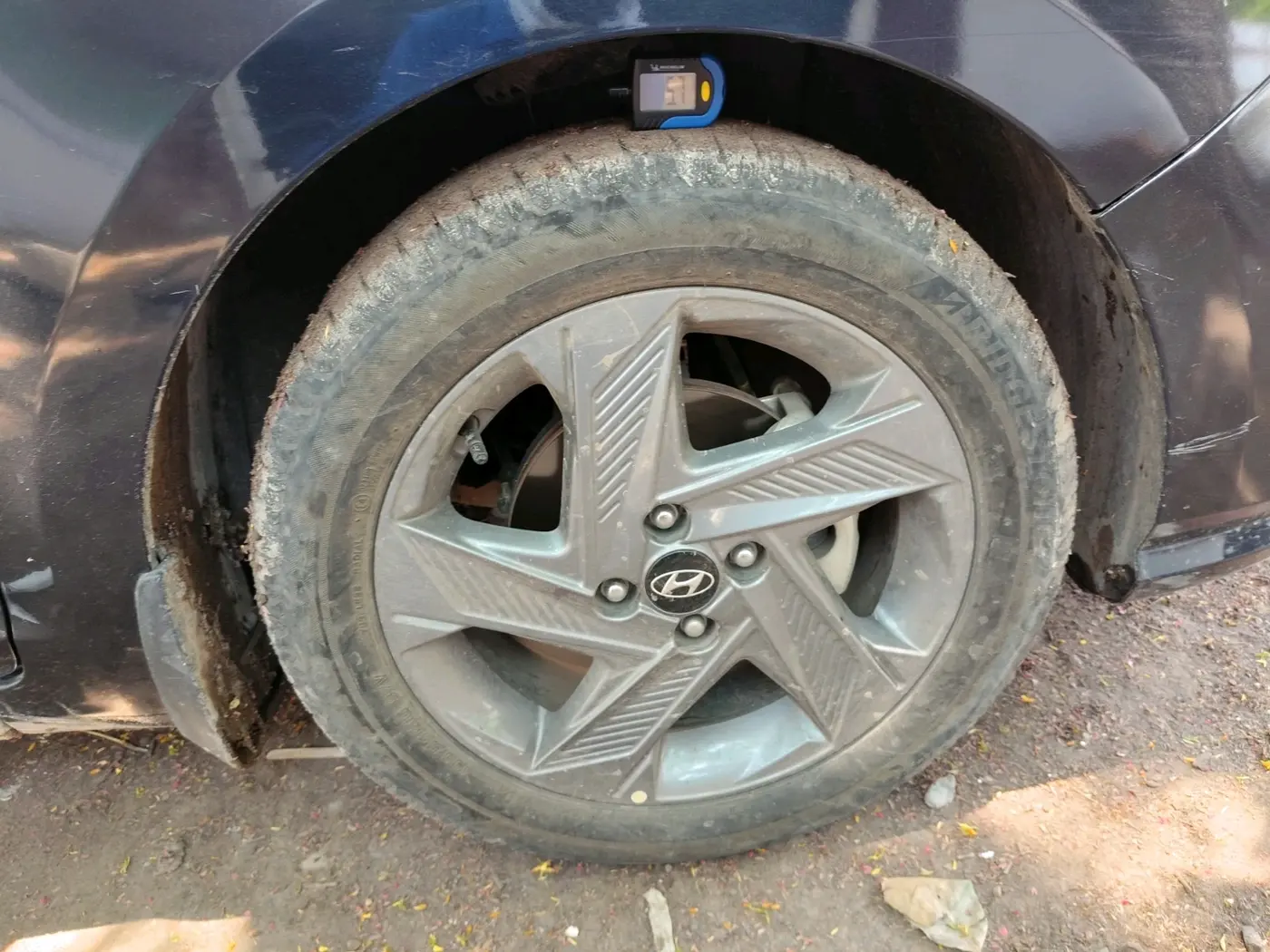 2021 Hyundai Verna SX 1.5 VTVT, Petrol, Manual, 24,992 km, tyre