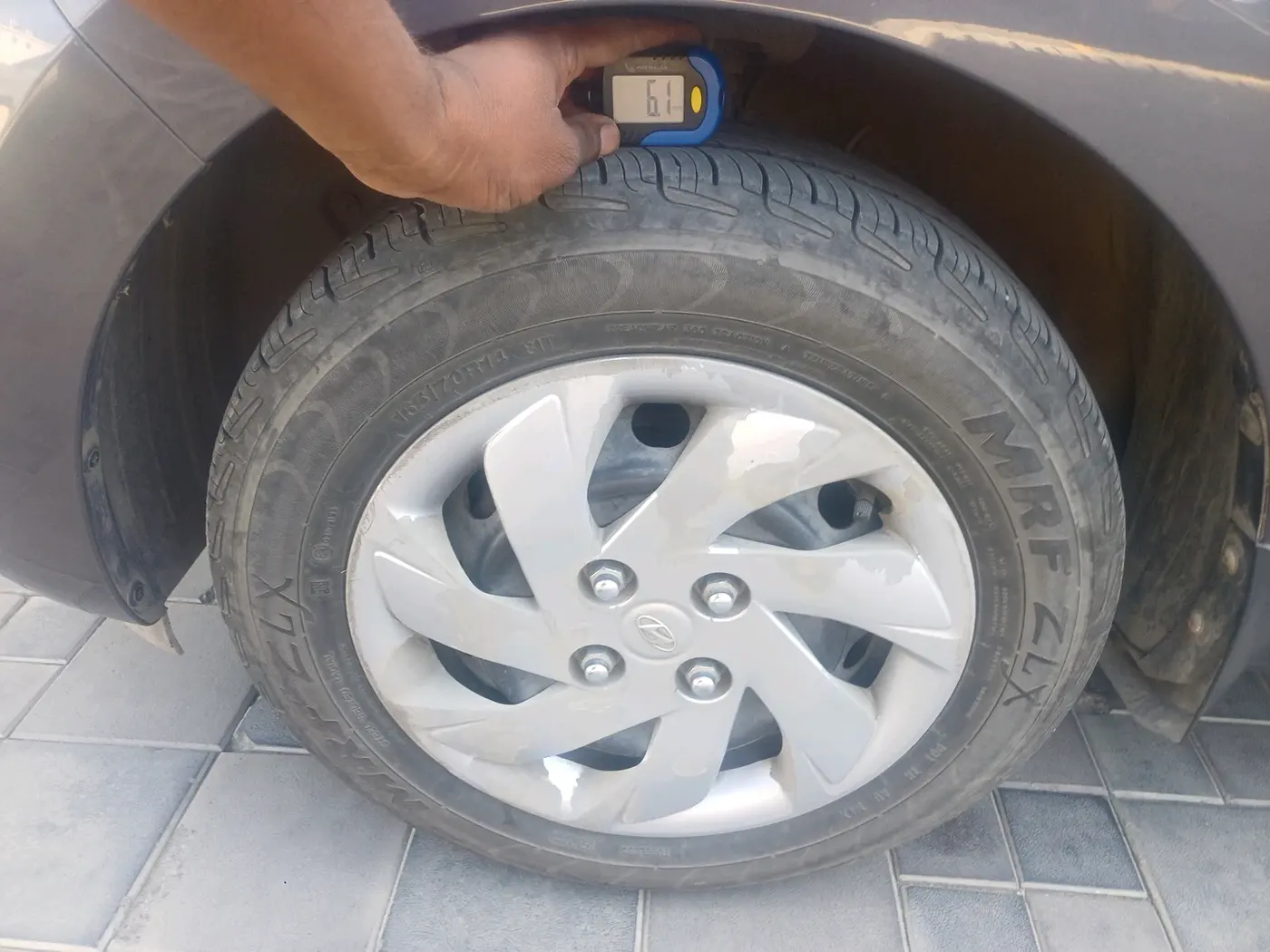 2018 Hyundai NEW SANTRO SPORTZ MT, Petrol, Manual, 47,605 km, tyre