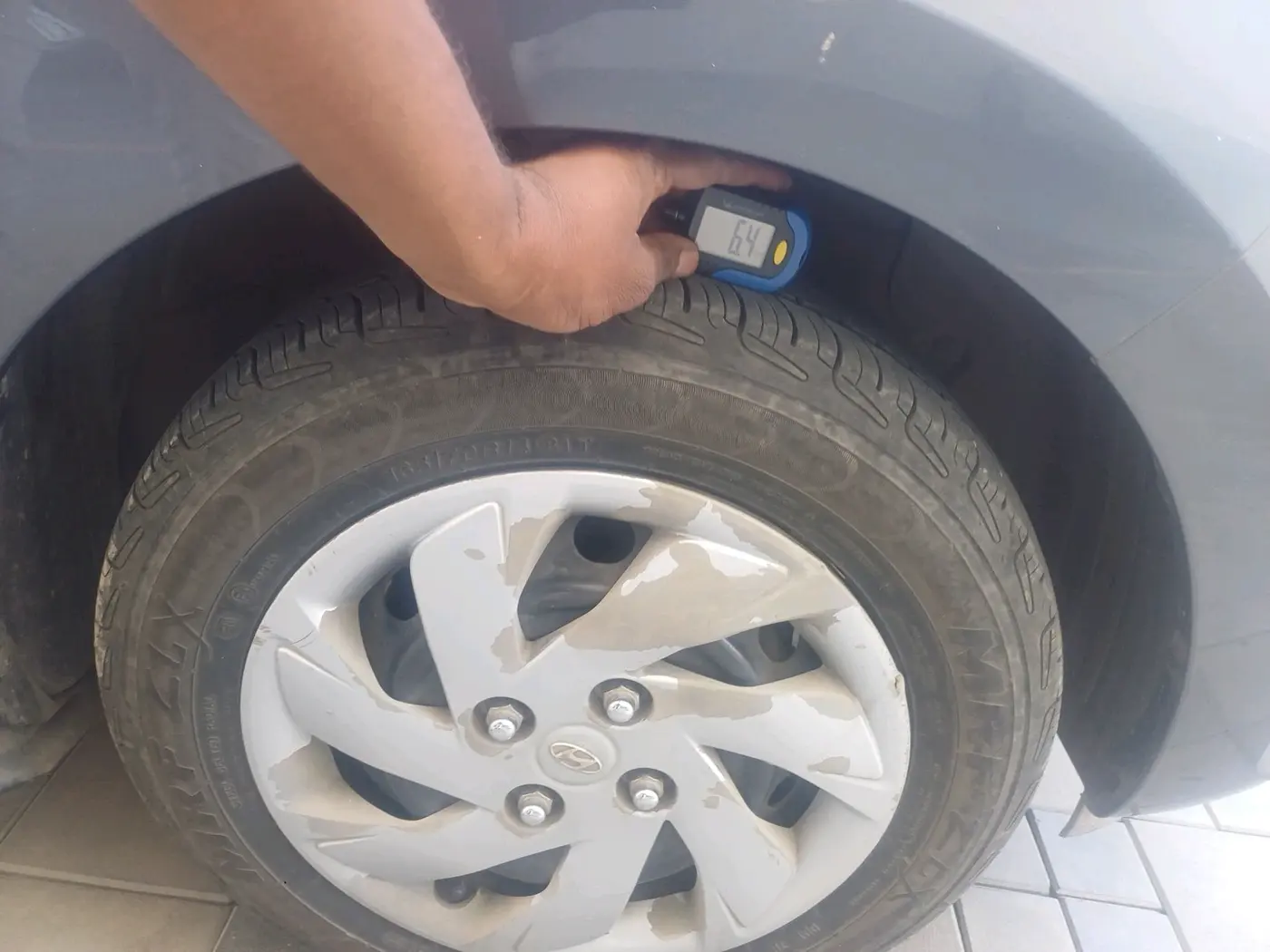2018 Hyundai NEW SANTRO SPORTZ MT, Petrol, Manual, 47,605 km, tyre