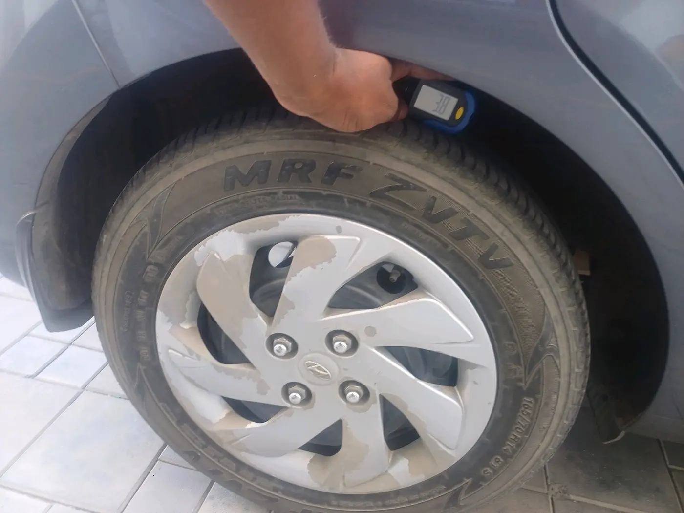2018 Hyundai NEW SANTRO SPORTZ MT, Petrol, Manual, 47,605 km, tyre
