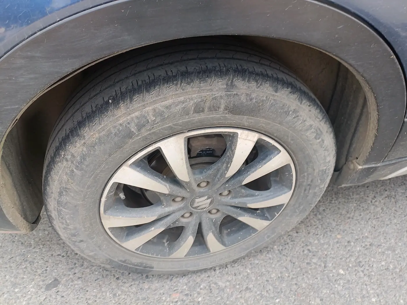 2018 Maruti S Cross ZETA 1.3, Diesel, Manual, 1,93,895 km, tyre