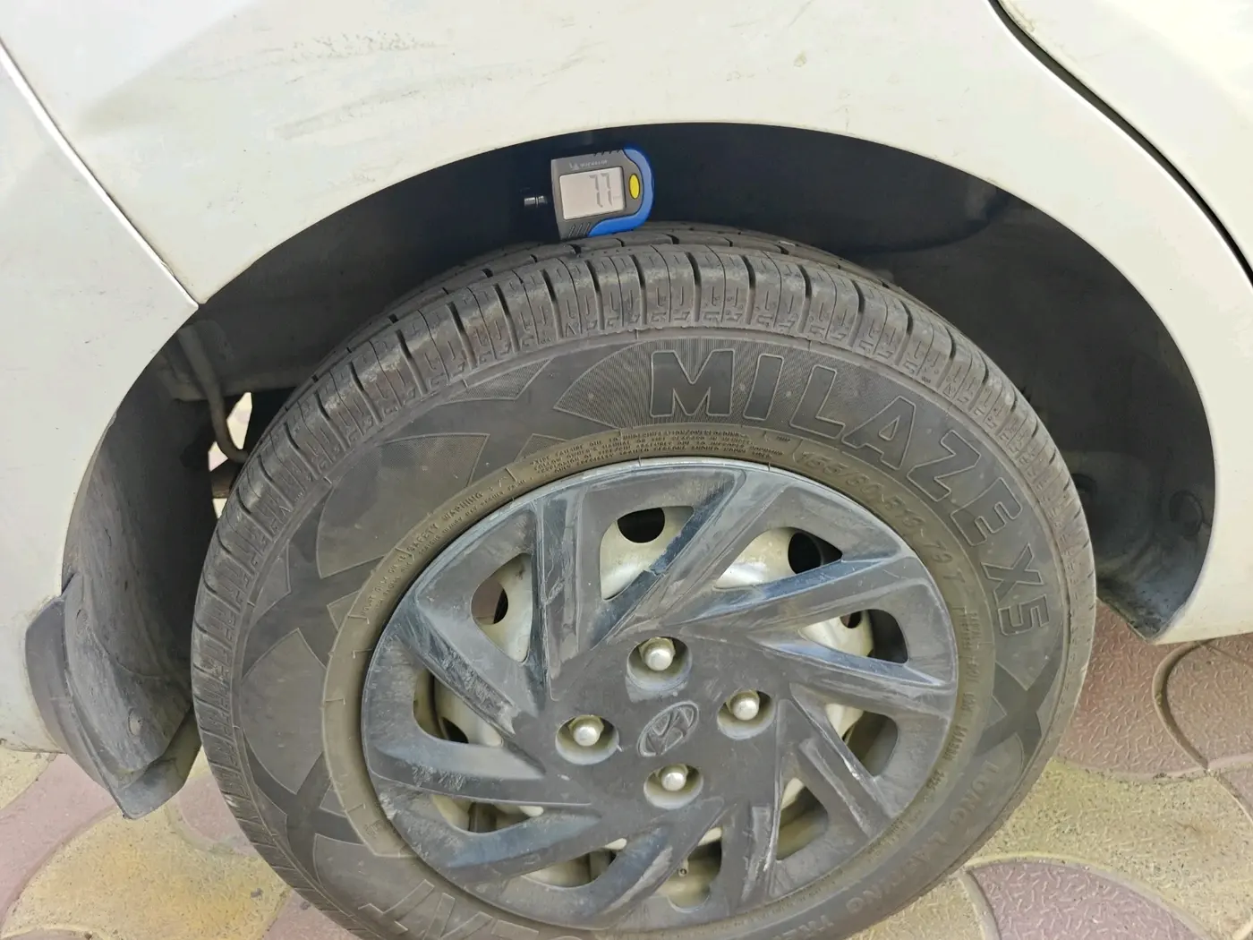 2022 Hyundai NEW SANTRO SPORTZ EXECUTIVE MT CNG, CNG, Manual, 1,07,065 km, tyre