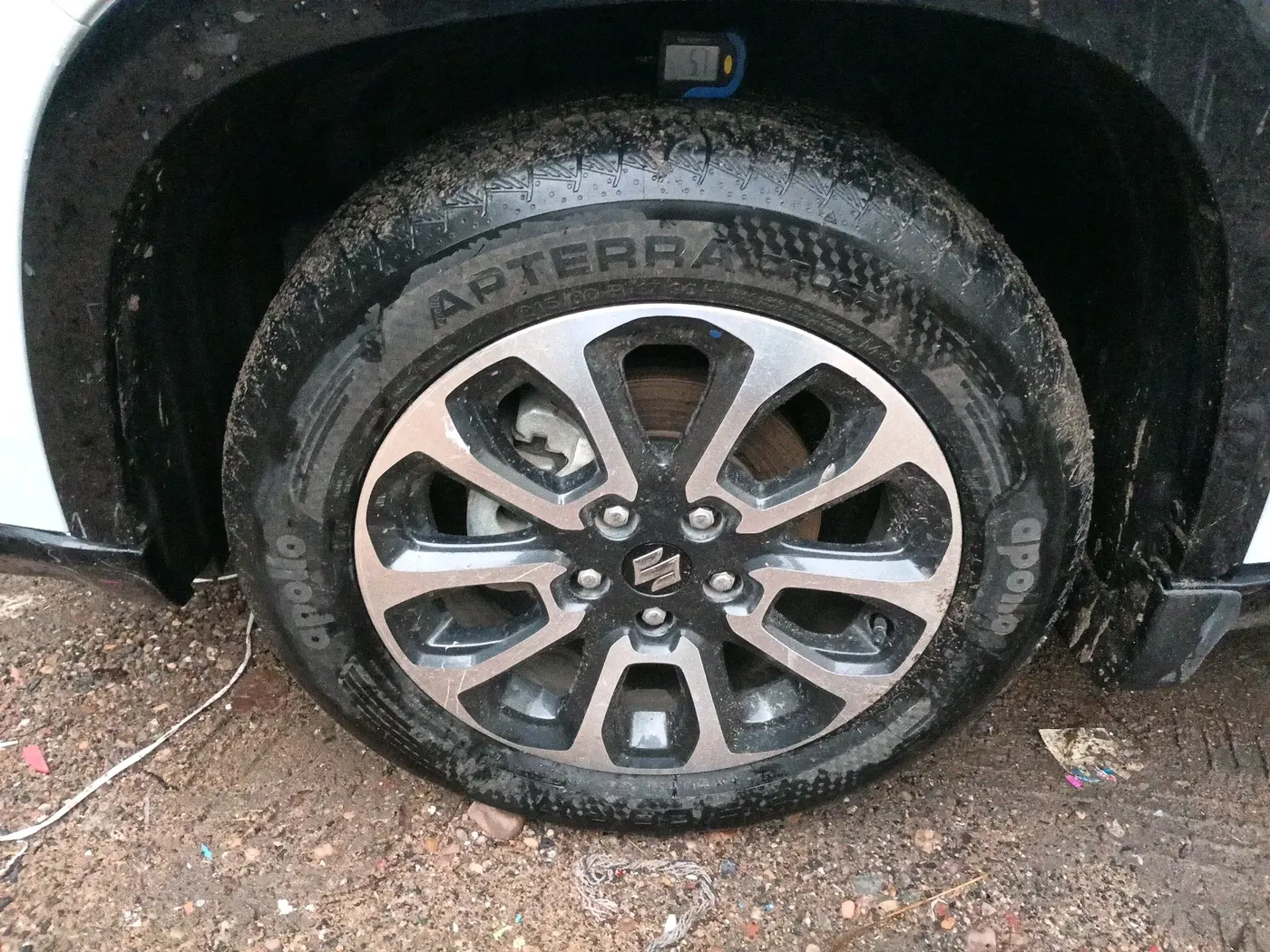 2024 Maruti Grand Vitara ZETA PLUS  HYBRID ECVT, Hybrid, Automatic, 28,436 km, tyre