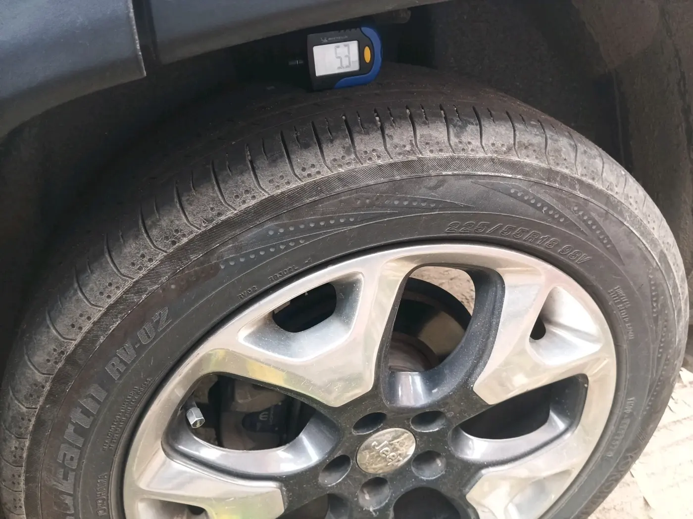 2019 Jeep Compass LIMITED PLUS DIESEL, Diesel, Manual, 99,797 km, tyre