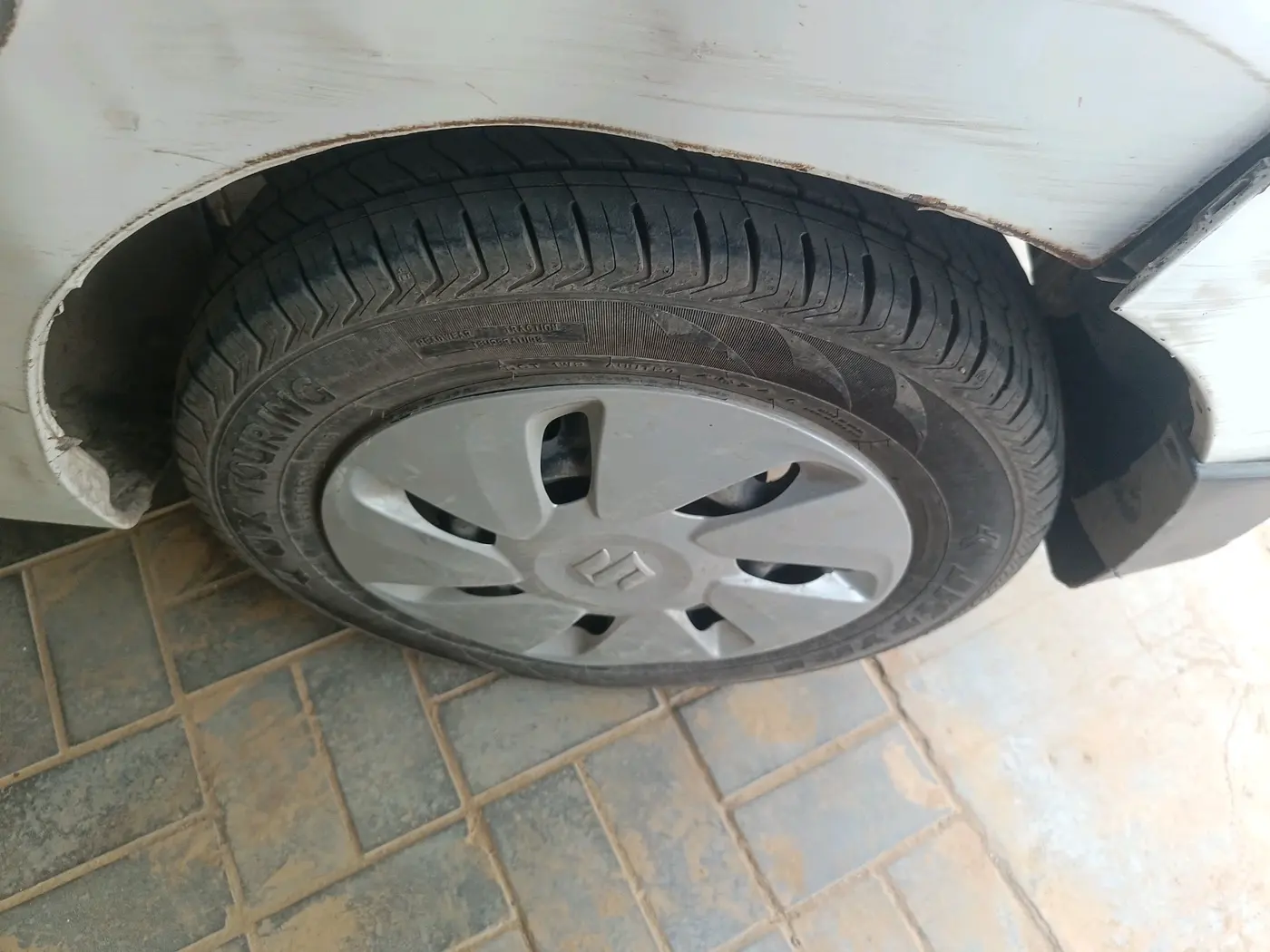 2018 Maruti Celerio VXI (O) CNG, CNG, Manual, 1,52,251 km, tyre
