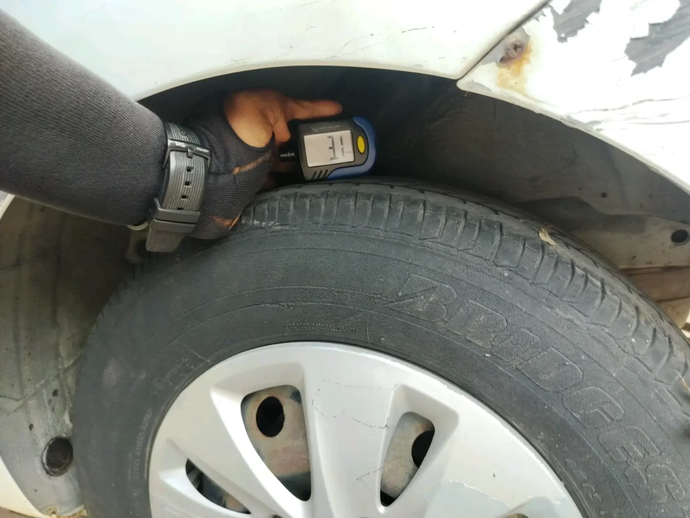 2012 Hyundai i10 MAGNA 1.2, Petrol, Manual, 59,330 km, tyre