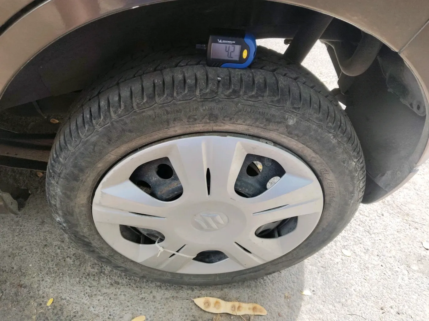 2013 Maruti Wagon R 1.0 VXI, Petrol, Manual, 30,036 km, tyre