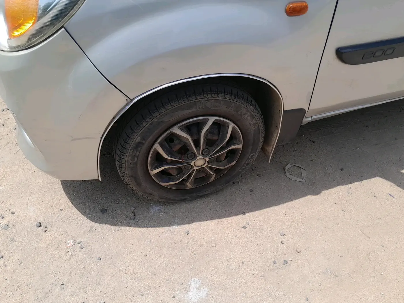 2018 Maruti Alto 800 LXI CNG, CNG, Manual, 1,02,115 km, tyre