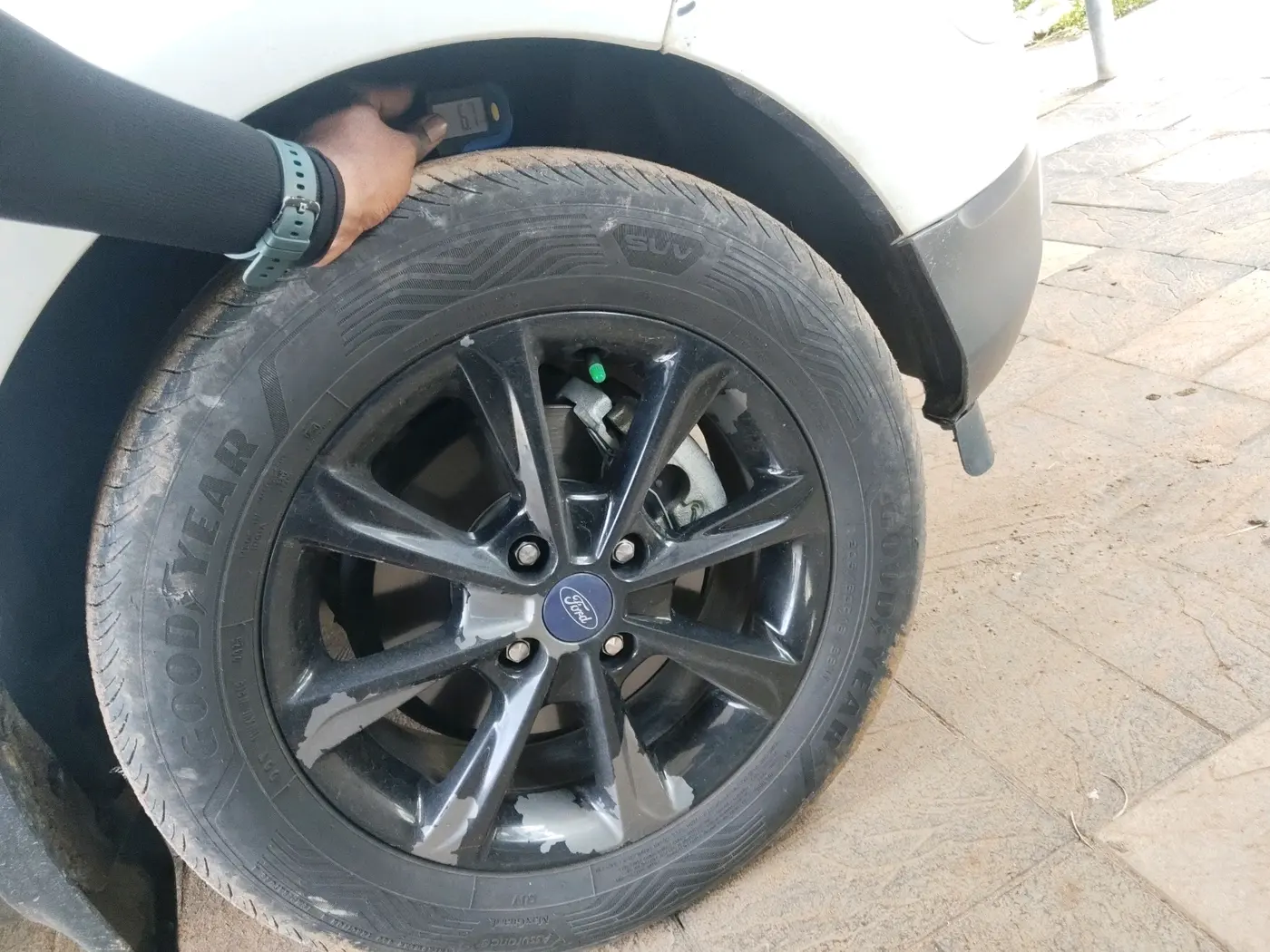 2020 Ford Ecosport TITANIUM 1.5L PETROL, Petrol, Manual, 91,860 km, tyre