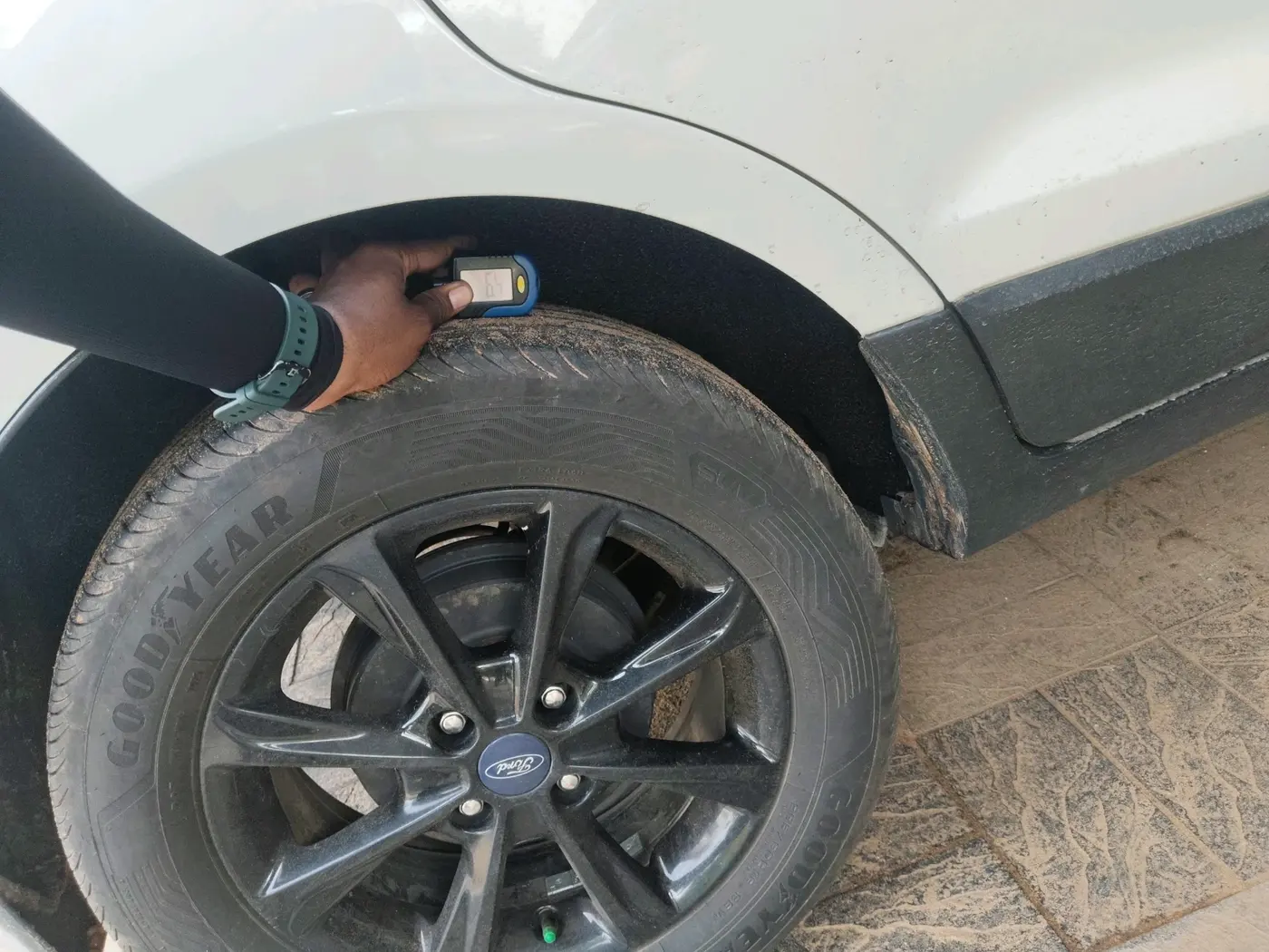 2020 Ford Ecosport TITANIUM 1.5L PETROL, Petrol, Manual, 91,860 km, tyre