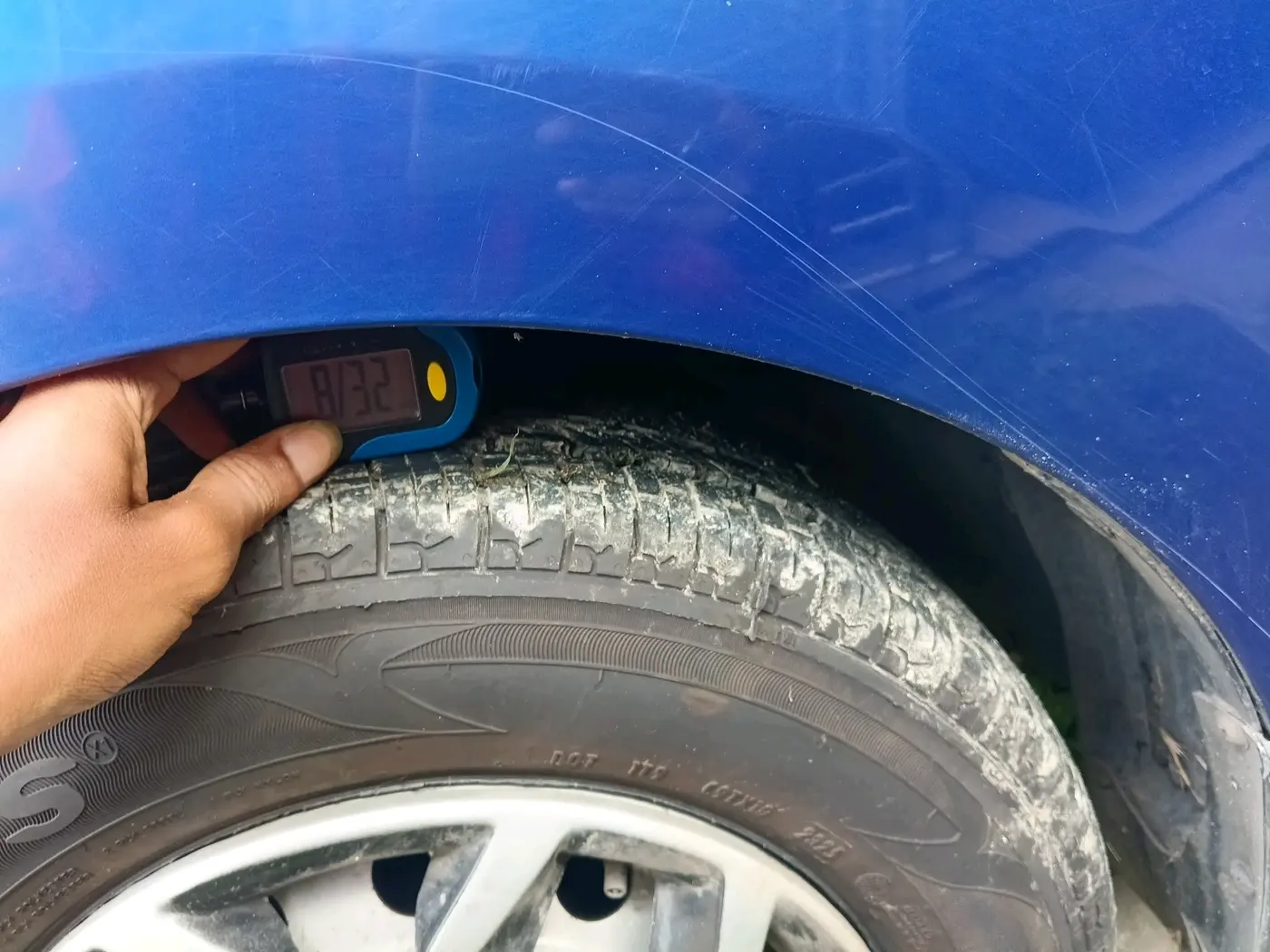 2017 Hyundai Eon D-LITE+, Petrol, Manual, 15,026 km, tyre