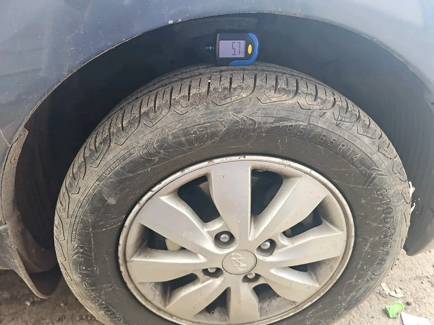 2014 Hyundai i20 SPORTZ 1.4 CRDI, Diesel, Manual, 62,601 km, tyre