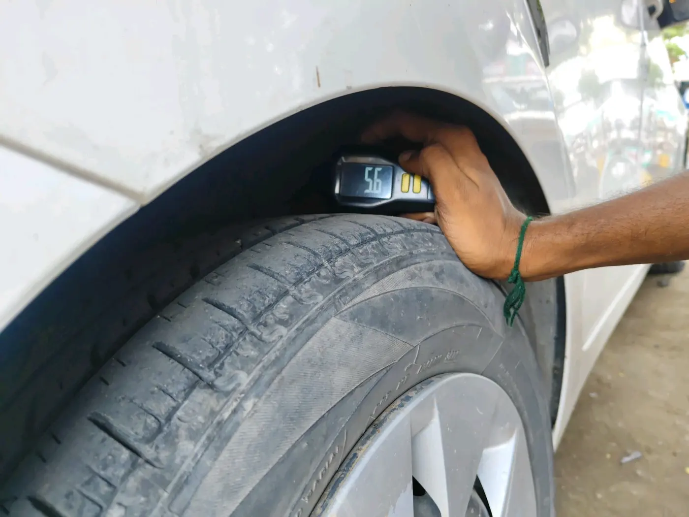 2019 Hyundai Xcent S 1.2, CNG, Manual, 64,078 km, tyre