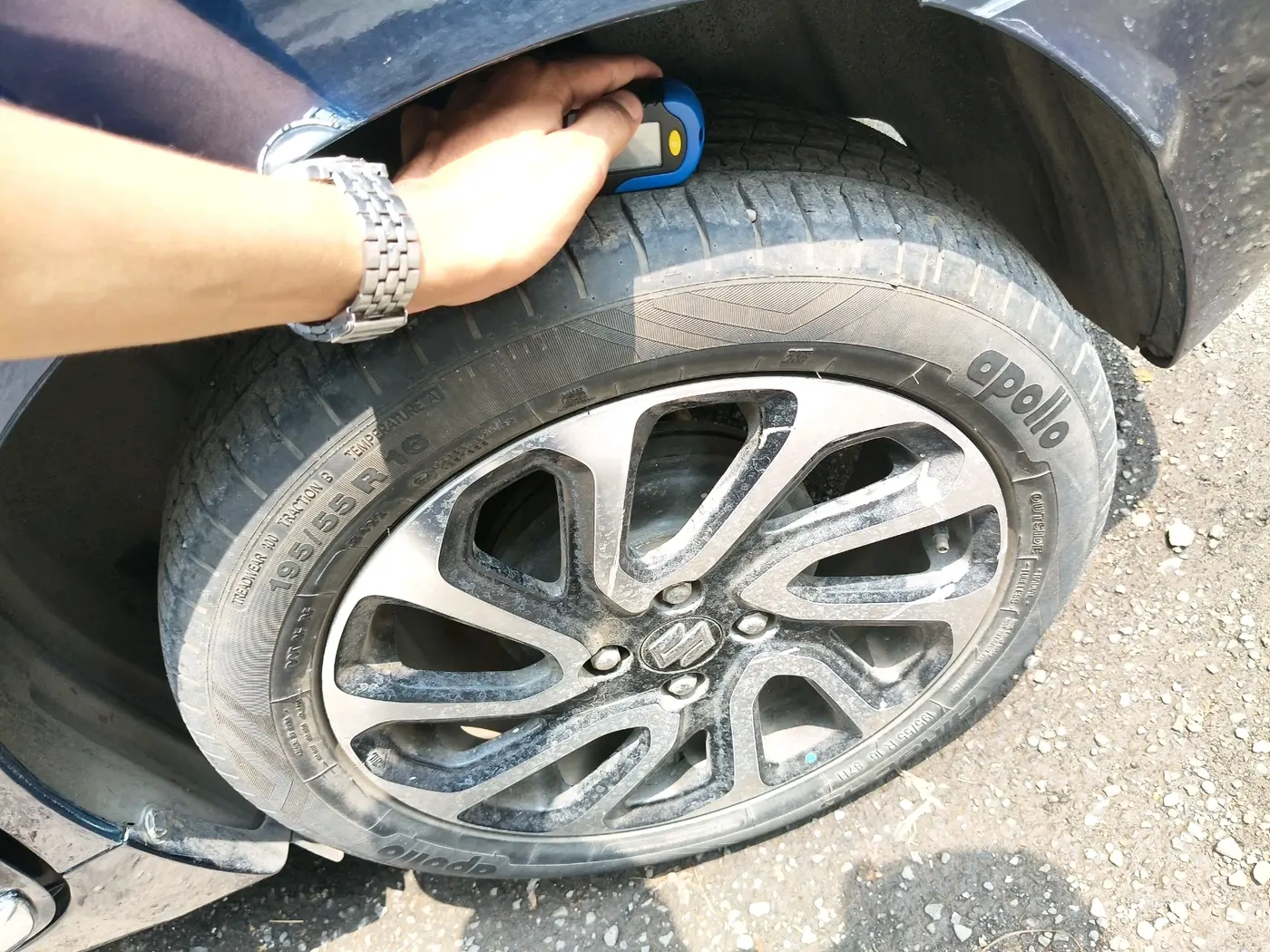 2022 Maruti Baleno ALPHA 1.2 AGS, Petrol, Automatic, 28,139 km, tyre