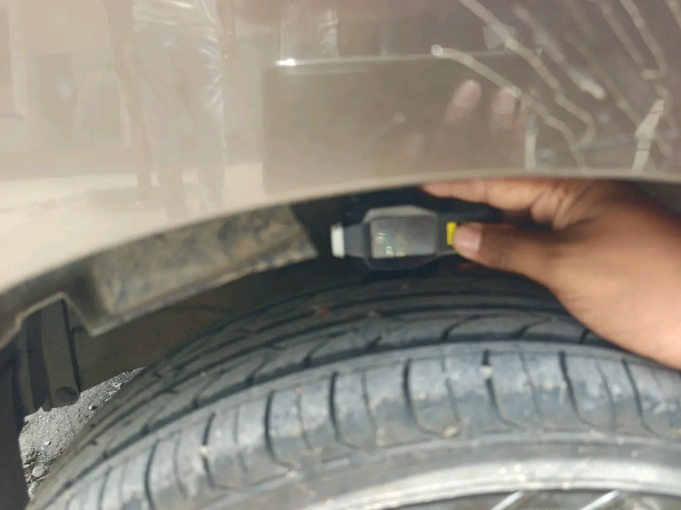 2018 Maruti Wagon R 1.0 LXI CNG, CNG, Manual, 1,35,090 km, tyre