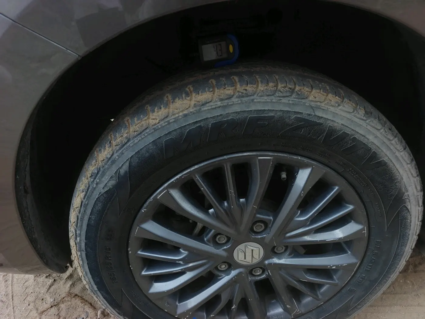 2021 Maruti Ertiga VXI SHVS, CNG, Manual, 1,05,021 km, tyre
