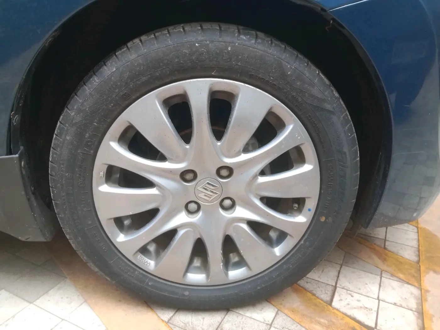 2017 Maruti Baleno ALPHA PETROL 1.2, Petrol, Manual, 20,987 km, tyre