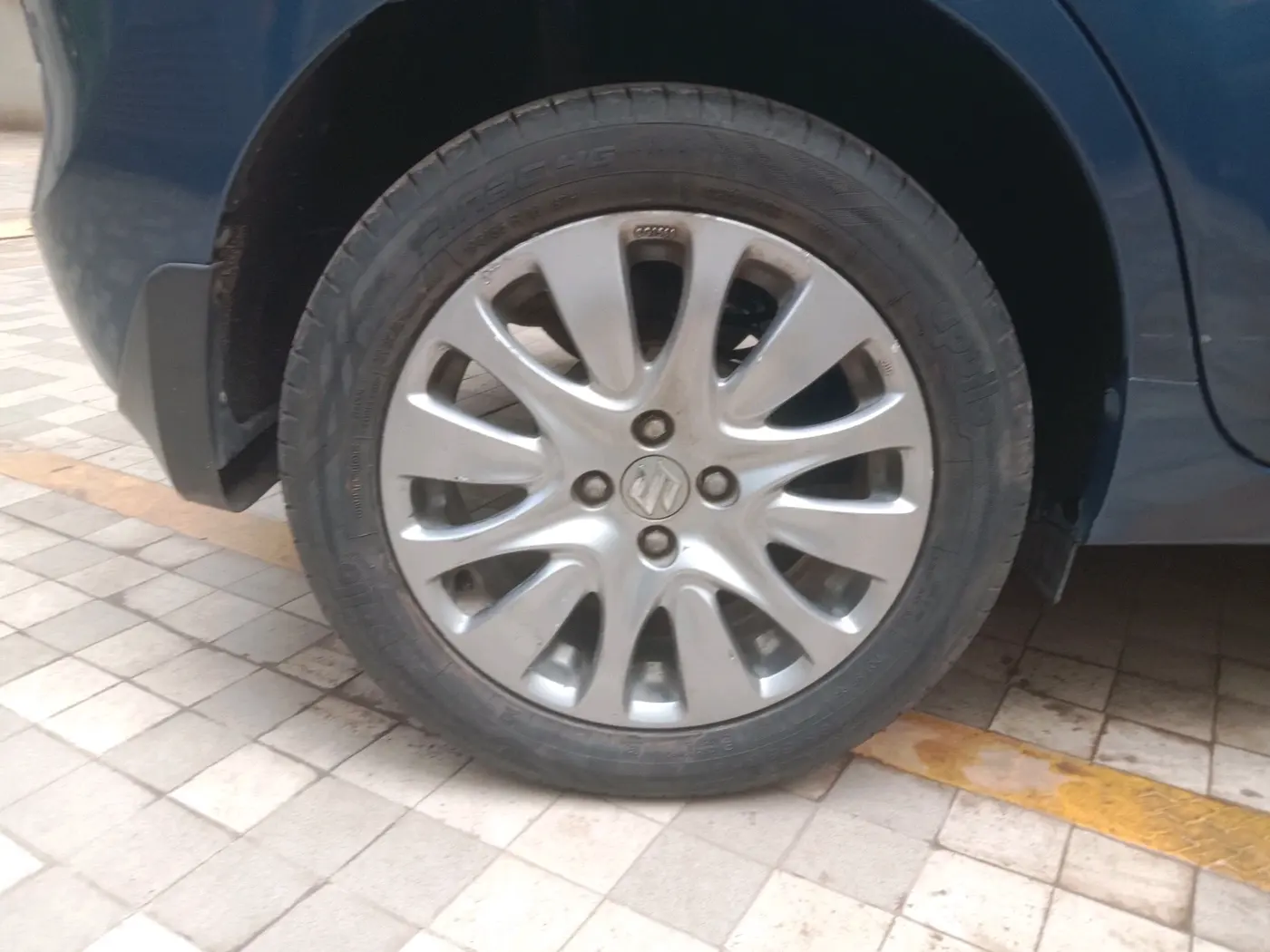 2017 Maruti Baleno ALPHA PETROL 1.2, Petrol, Manual, 20,987 km, tyre