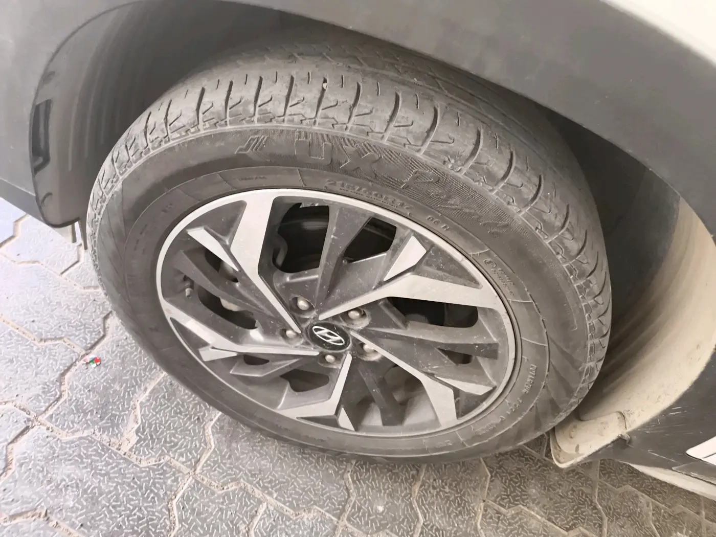 2021 Hyundai Creta SX (O) AT 1.5 DIESEL, Diesel, Automatic, 83,917 km, tyre
