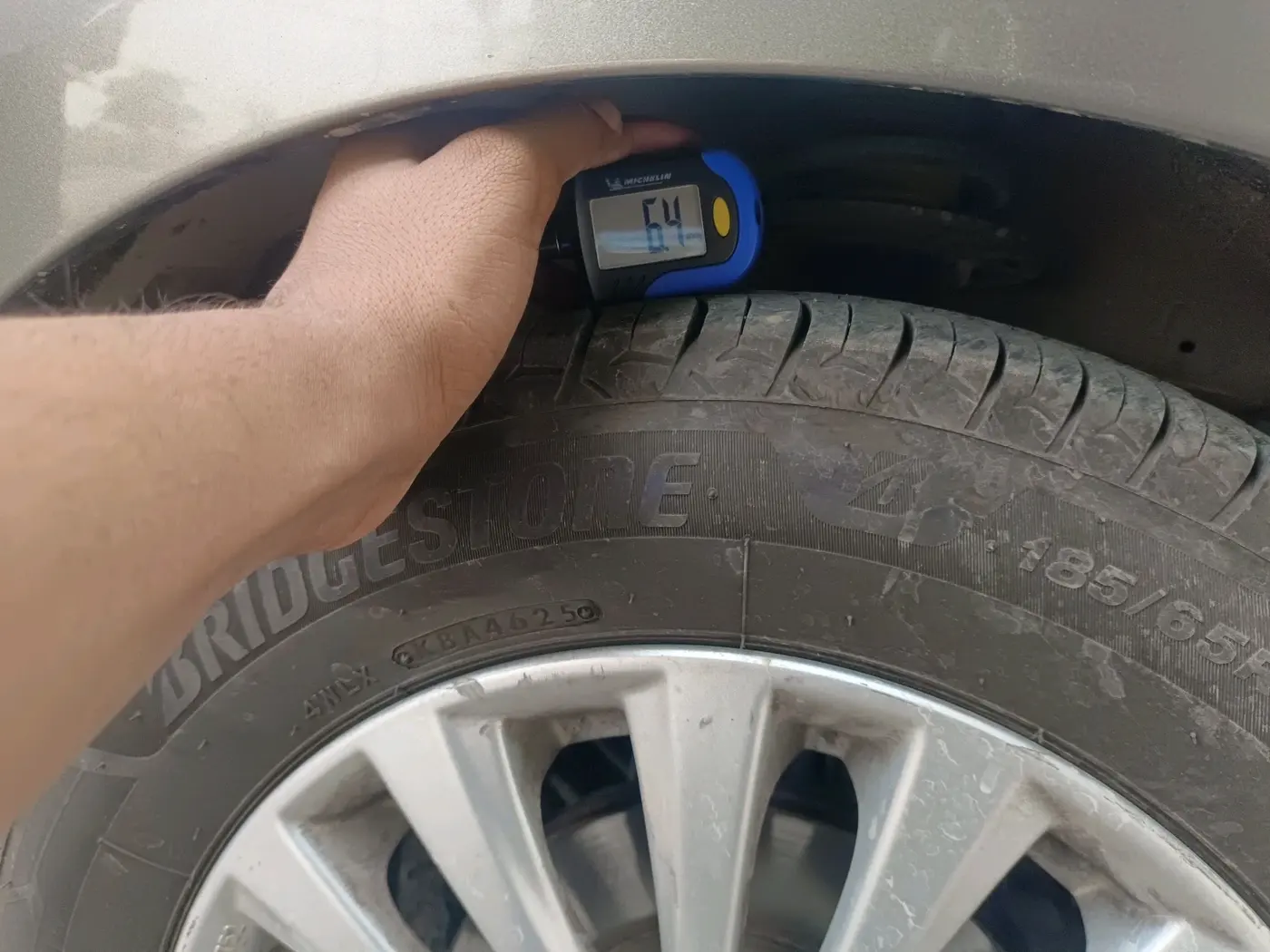 2019 Maruti Ciaz DELTA 1.5 SHVS MT PETROL, Petrol, Manual, 1,58,455 km, tyre
