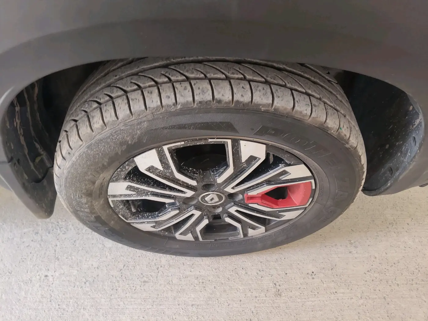 2021 Renault Kiger RXZ TURBO CVT, Petrol, Automatic, 91,150 km, tyre
